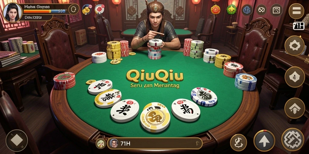 Screenshot gameplay QiuQiu yang menarik di 71H.