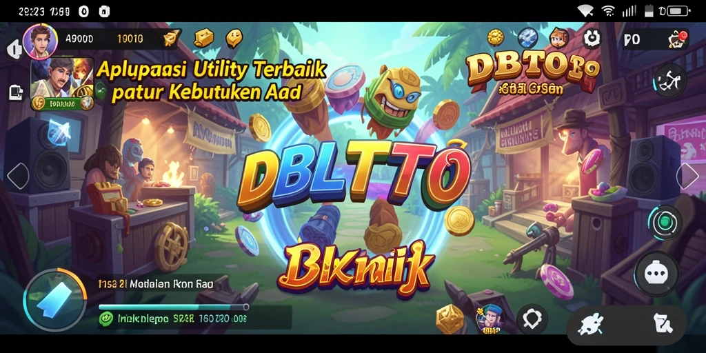 Tangkapan layar DBLTOTO menunjukkan fitur pengaturan yang efisien.