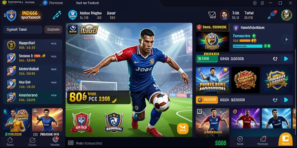 Tampilan screenshot dari gameplay Sportsbook yang menarik dan mengasyikkan.