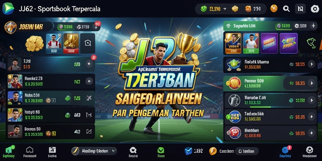 Gameplay menarik dari aplikasi Sportsbook JJ62 yang mudah digunakan.