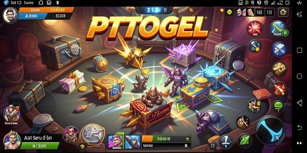 Screenshot permainan PTTOGEL menampilkan aksi seru dalam permainan.