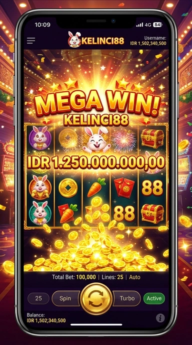 Proses unduh aplikasi di kelinci88 yang cepat dan mudah.